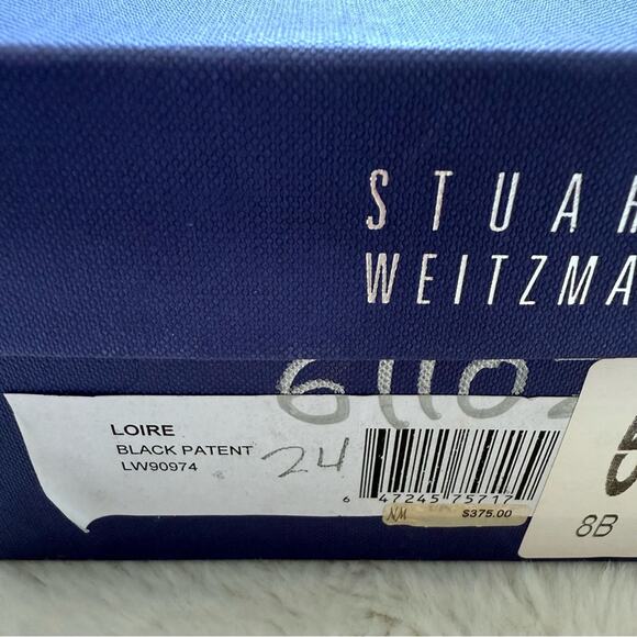 Stuart Weitzman patent leather high heels women shoes size 8 US - Picture 6 of 7